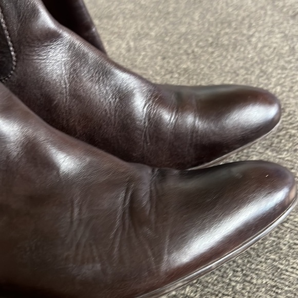 Bee Brown Leather boots Size 6 Made In Italy - Picture 13 of 15